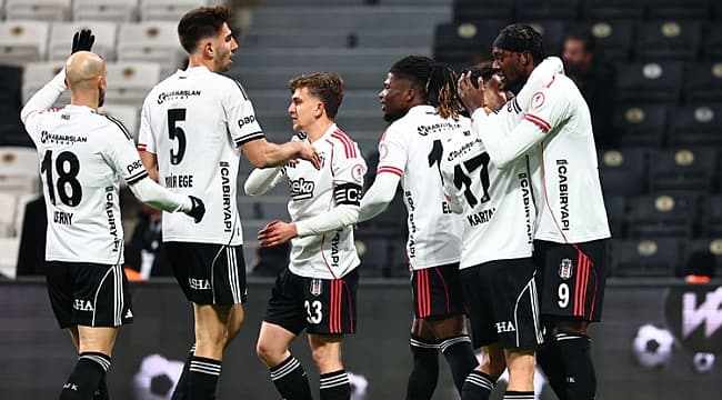 Beşiktaş 2'de 2 yaptı!